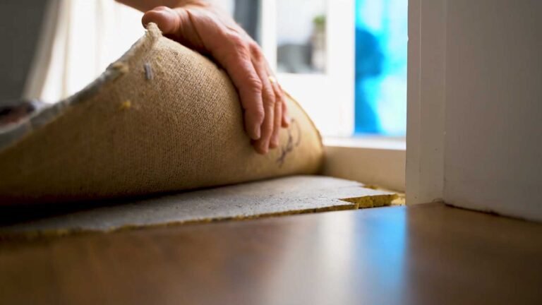 carpet being replaced