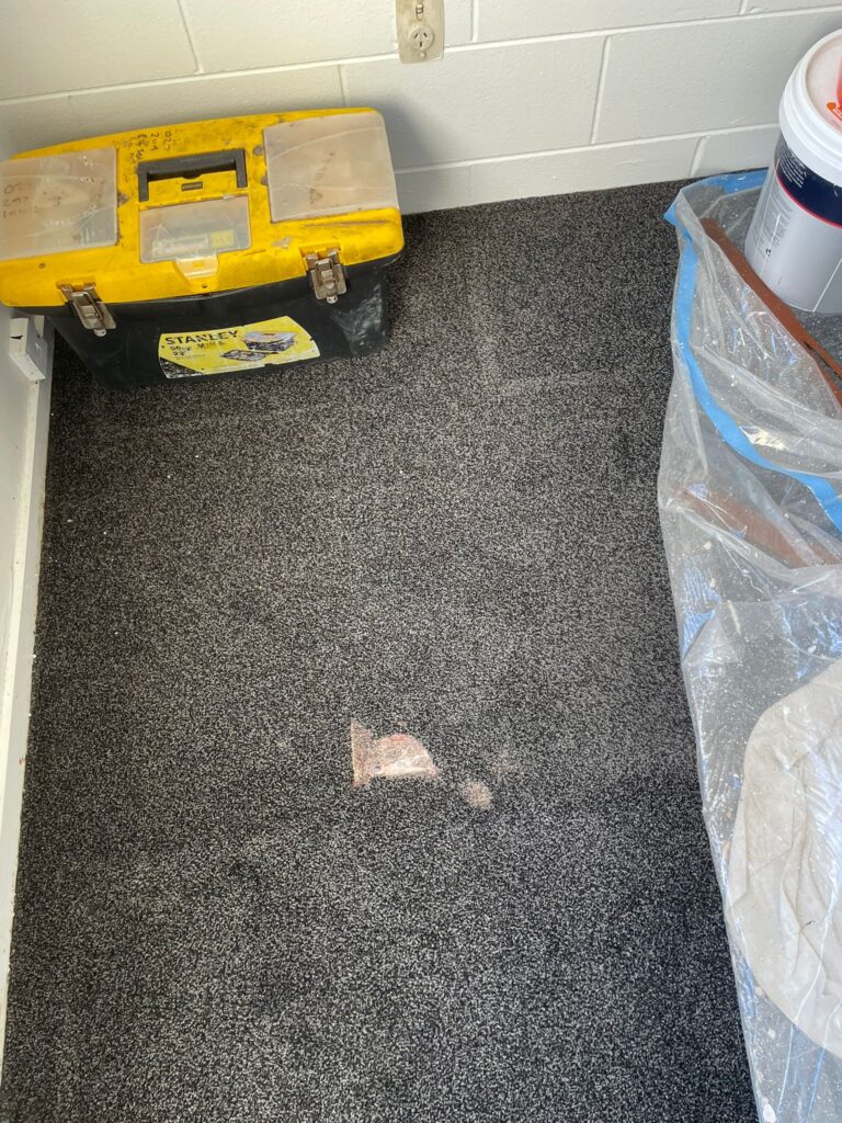 7Carpet Patch Repair Before7