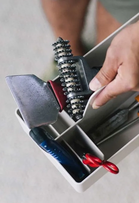 carpet repair tools closeup