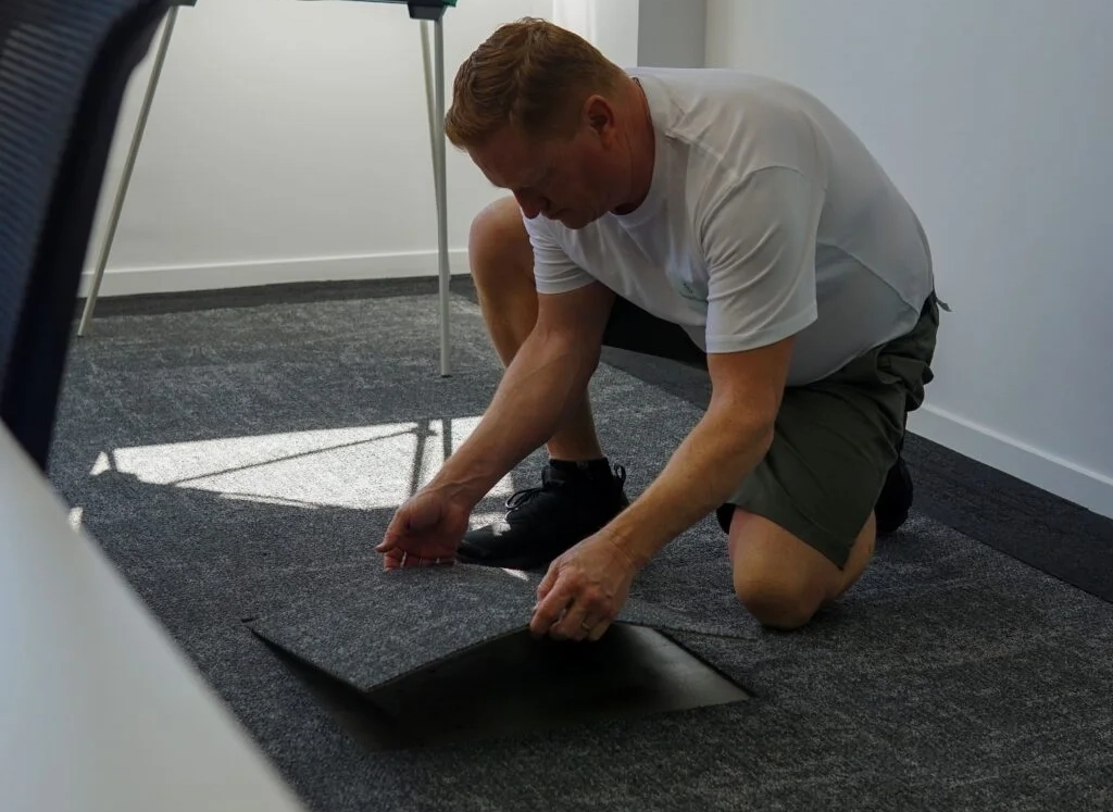 carpet tile installation