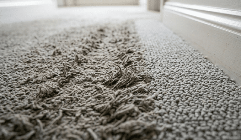 close up of a carpet