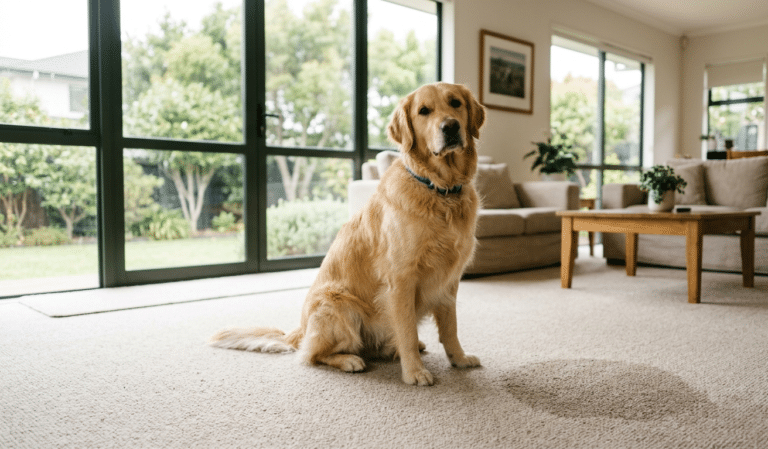pet urine on carpet