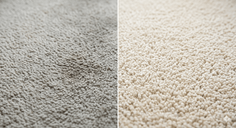 professional carpet cleaning before and after