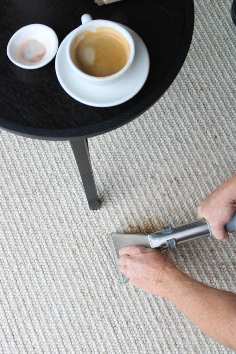 carpet coffee stain removal