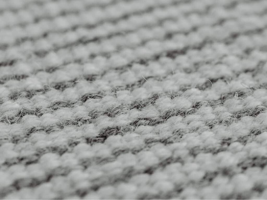 carpet fibres close up